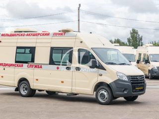 Для нашего района выделили новый медицинский автомобиль - передвижной фельдшерско-акушерский пункт на базе ГАЗель Next, предназначенный для оказания медицинской помощи